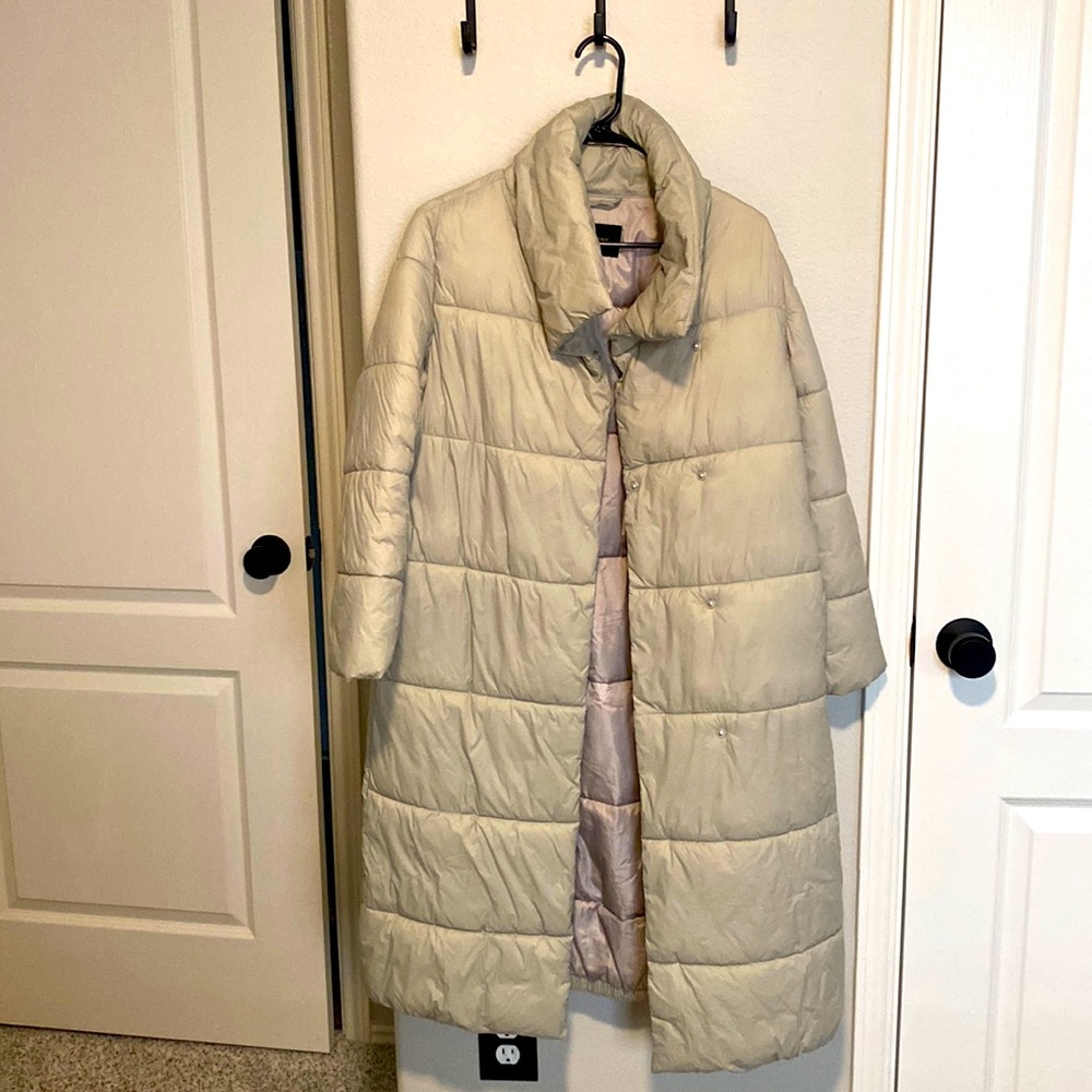 Banana republic puffer coat